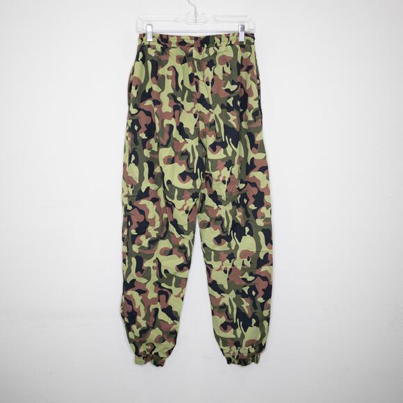 ROTATE BIRGER CHRISTENSEN Mimina Track Pants Camo Jogger Streetwear SZ M - Picture 3 of 6